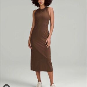 Lululemon All Aligned Ribbed Midi Dress
Java